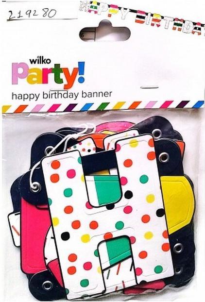 Immagine prodotto Wilko Buon Compleanno Banner