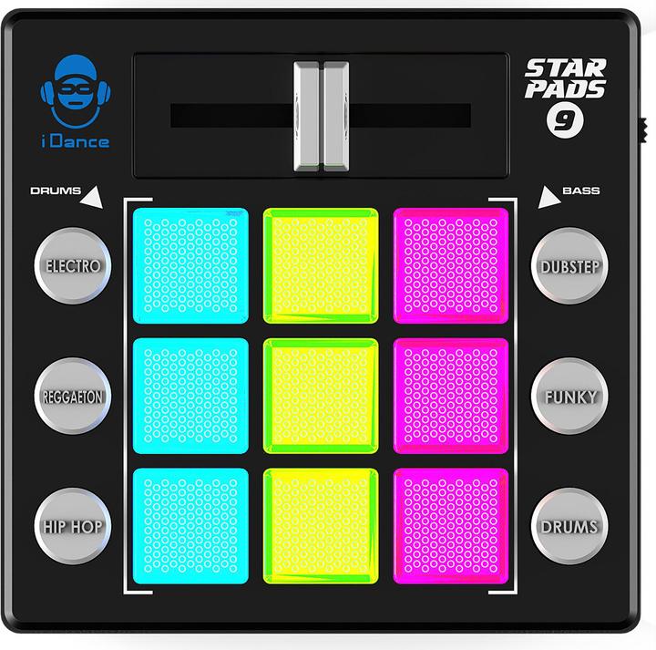Actual product image Idance Pads Player STARPADS-9 Black