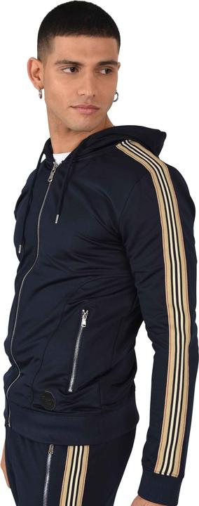 Actual product image Project X Paris Hooded sweatshirt with zipper and equestrian stripes (XL)