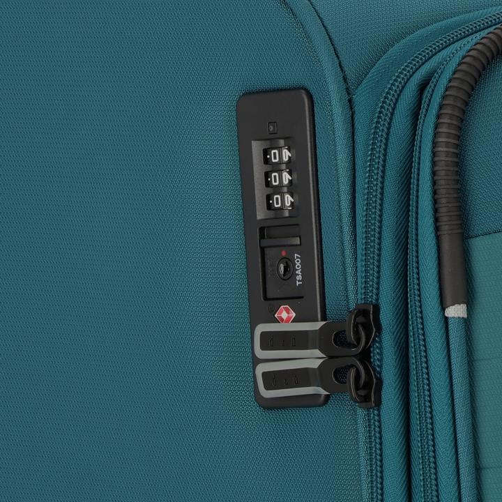Actual product image D&N Travel Line 9504 4-wheel trolley L 76 cm with expansion fold (102 l, L (90 - 115l))