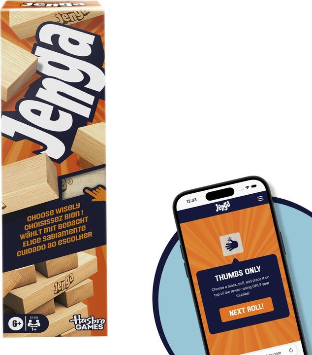 Immagine prodotto Hasbro Gaming Aggiorna Jenga (Tedesco)