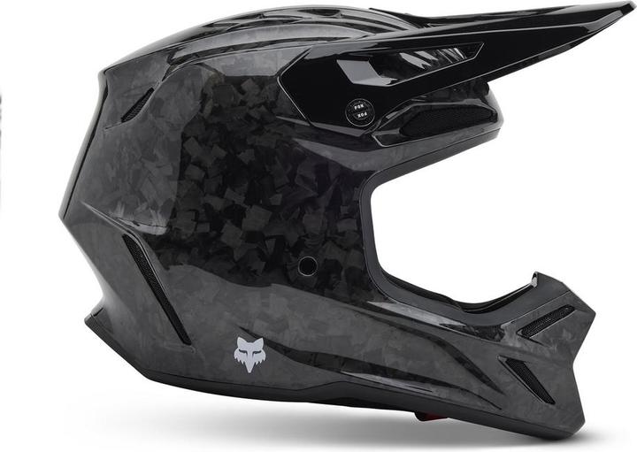 Actual product image Fox V3 RS Carbon Solid Helmet (52 - 56 cm)
