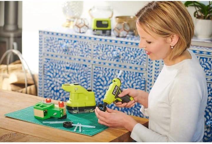 Actual product image Ryobi 18 V ONE+ cordless glue gun RGLM18-0