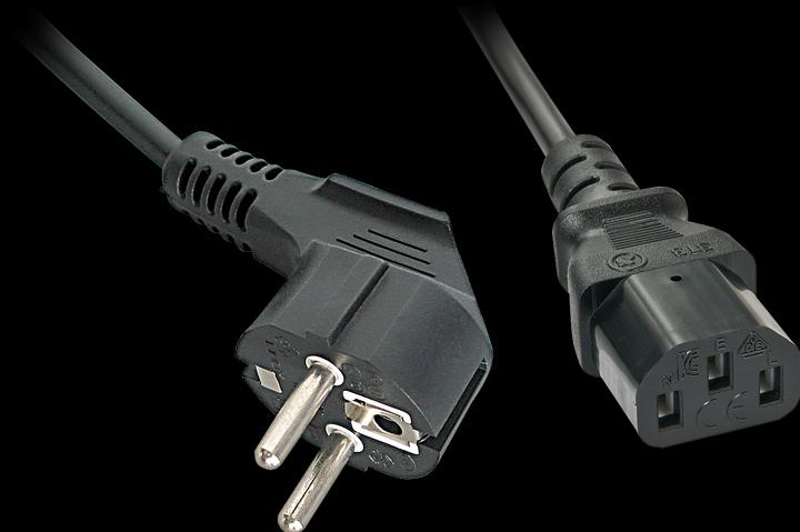 Image du produit Lindy Câble secteur IEC 5m Schuko à IEC-C13 (5 m)