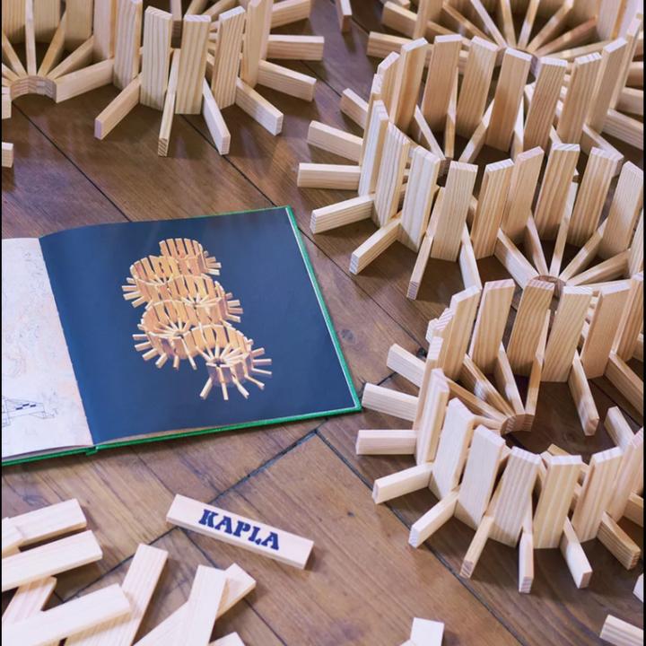 Image du produit Kapla Livre 3 vert (Multilingue)