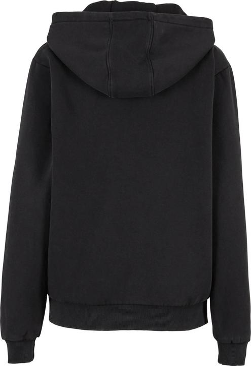 Actual product image Build Your Brand Womens/Ladies Vintage Heavy Full Zip Hoodie (4XL)