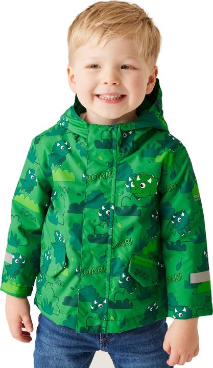 Actual product image Regatta Childrens/Kids Stompy The Dinosaur Waterproof Jacket (86)