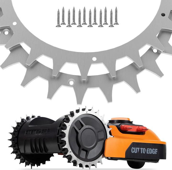 Actual product image Robo Claws Lawn Robot Spikes for Worx Landroid S and M (Weed whacker, Robot mower garage)