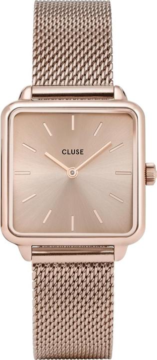 Actual product image Cluse La Tétragone Mesh Rosé (Analogue wristwatch, 28 mm)