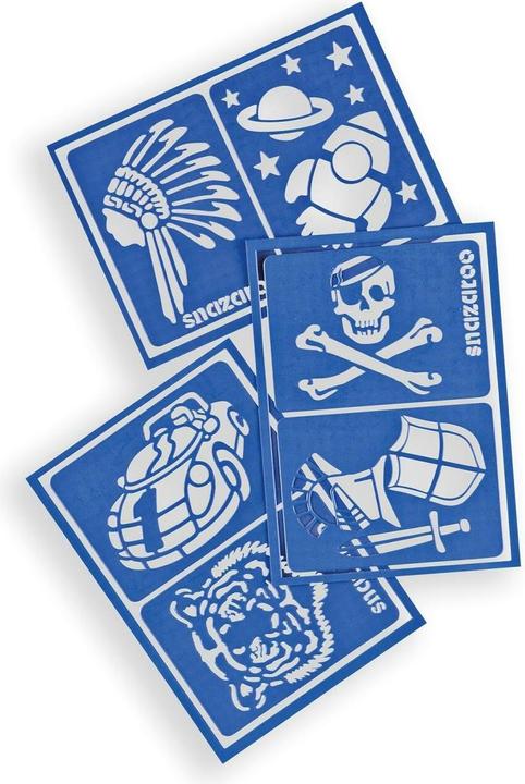 Actual product image Snazaroo Stencils boys