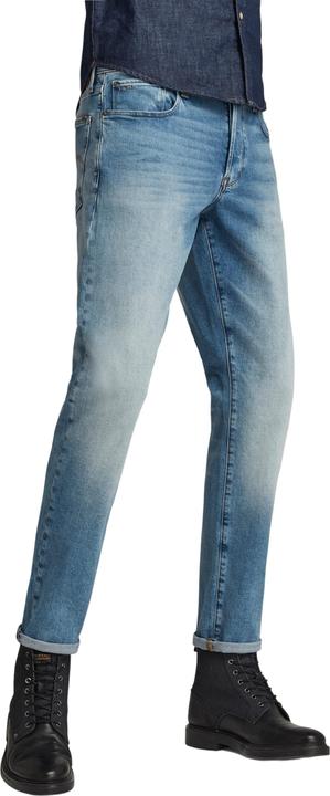Actual product image G-Star 3301 Straight Tapered Jeans Elto Stretch indigo aged (W34/L32)