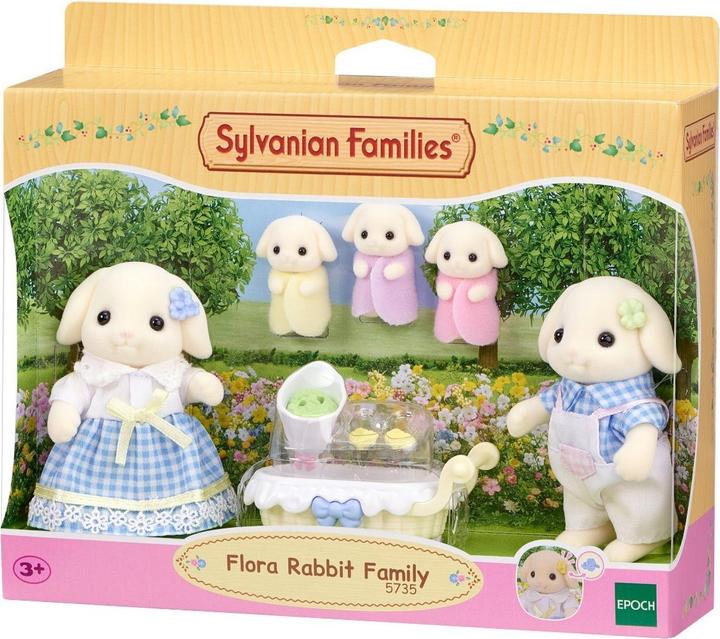 Produktbild Sylvanian Families Kaninchen Familie