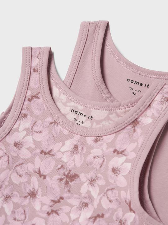 Immagine prodotto Name it Nmftank Top 2p Mauve Flower Noos (92)
