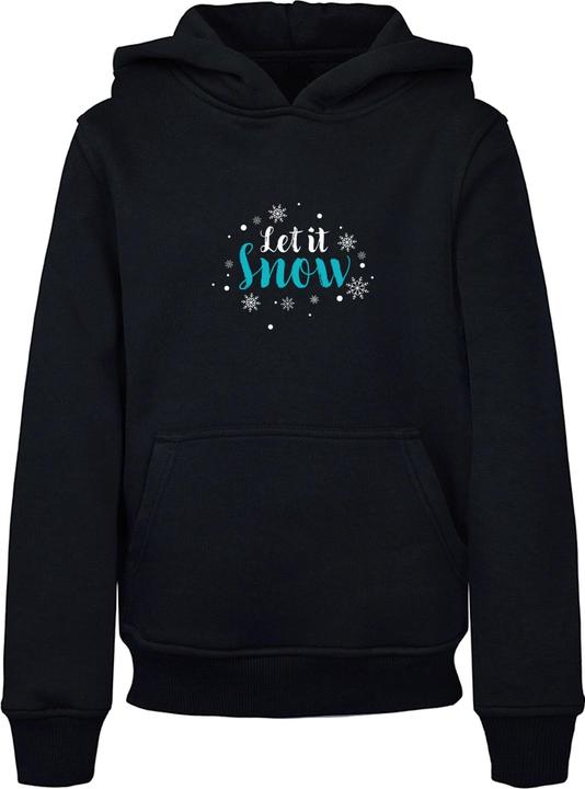 Produktbild Merchcode Let it snow Basic Kids Hoody - 176499 (146)