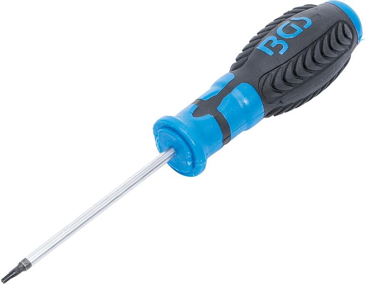 Image du produit BGS Tournevis profil T (pour Torx) avec perçage T8 longueur de la lame 80 mm (Section en T)