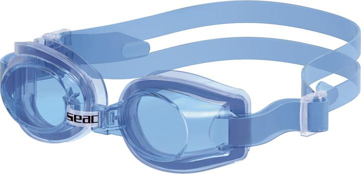 Produktbild Seac Schwimmbrille Kleo blau verstellbares Kopfband, 100% UV-Schutz (One Size)