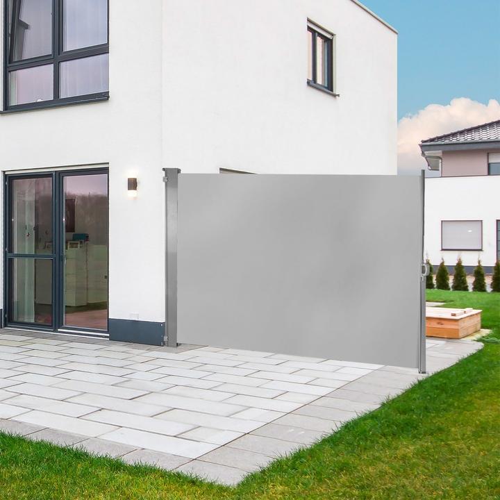 Produktbild Dema Seitenmarkise 180 x 300 cm Grau (3 m)