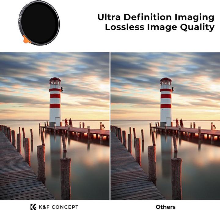 Image du produit K&F Concept Nano-X (52 mm, Filtre gris neutre)