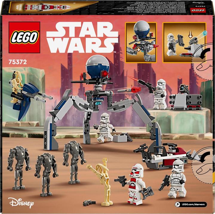Image du produit LEGO 75372 Clone Trooper™ & Battle Droid™ Battle Pack (75372, LEGO Star Wars)