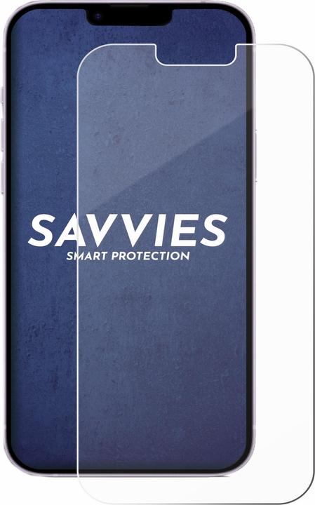 Actual product image Savvies Tempered Glass (1 Piece, Apple iPhone 14 Plus)