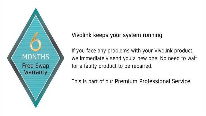 Actual product image Vivolink VL120005 audio amplifier 2.0 channels house