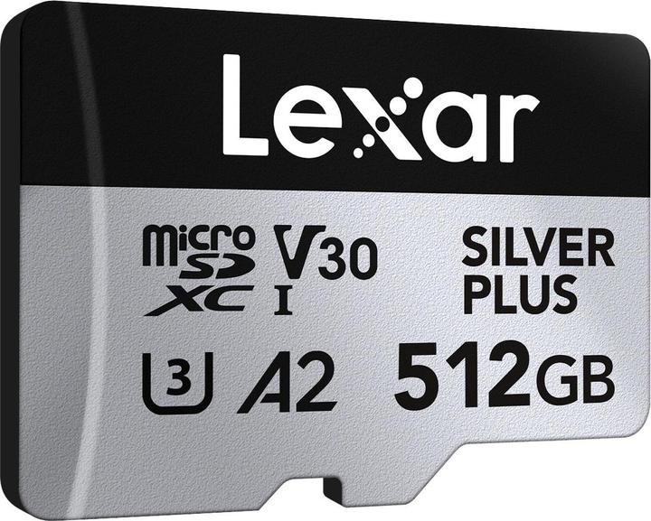 Produktbild Lexar Professional Silver Plus (512 GB, microSDXC, U3, UHS-I)