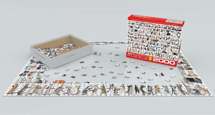 Image du produit Eurographics Le monde des chats (2000 pièces)