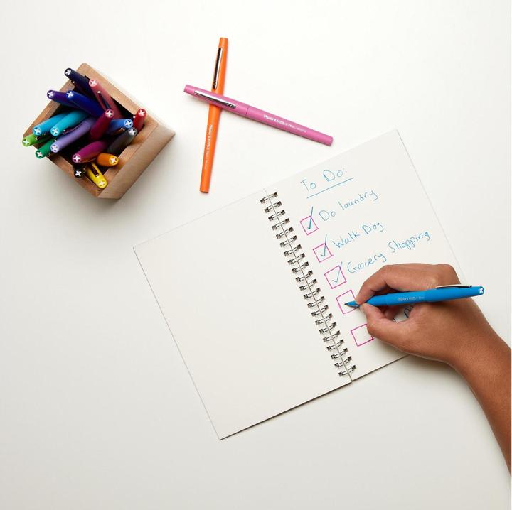 Actual product image Paper Mate Fibre pen Flair (Black, 5 x)