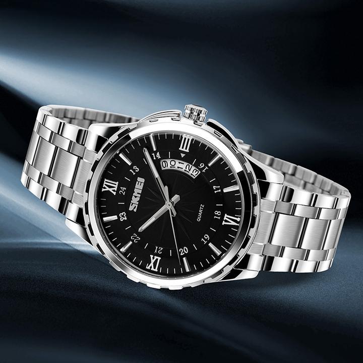 Actual product image Skmei 9069SIBK Herrenuhr + BOX
