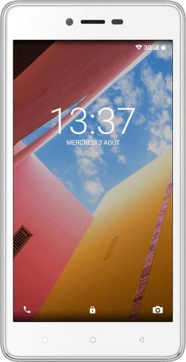 Image du produit Konrow Just 5 - Android 7.0 - Ecran IPS 5" - 8Go - Double Sim - Blanc (8 Go, Blanc, 5", Double SIM, 5 Mpx, 3G)