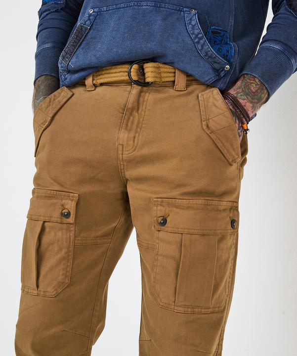 Image du produit Joe Browns Classic Cargo Trousers with Woven Belt (W50/L30)