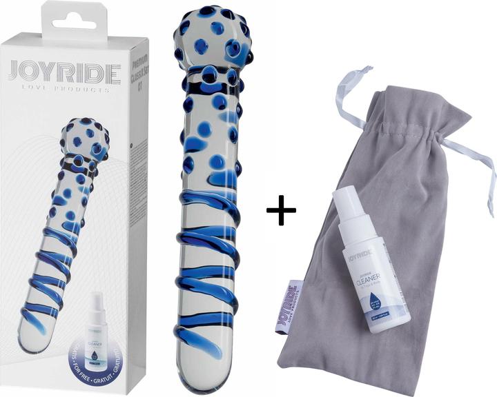 Actual product image Joyride Glass dildo Premium GlassiX Set 07