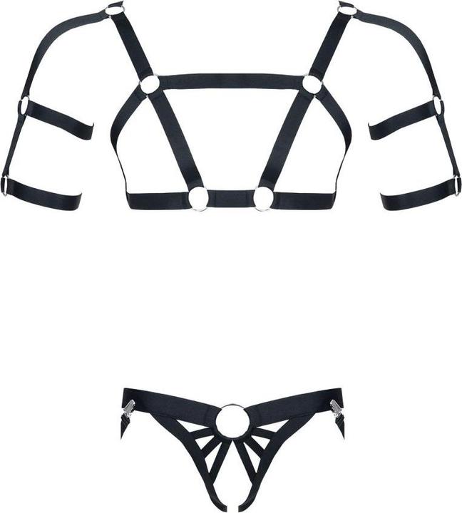 Actual product image Regnes Fetish Planet 2PC Rubber men's set (XXL, 3XL)