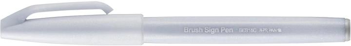 Actual product image Pentel Brush Pen Sign Pen Brush (Grey, 1 x)