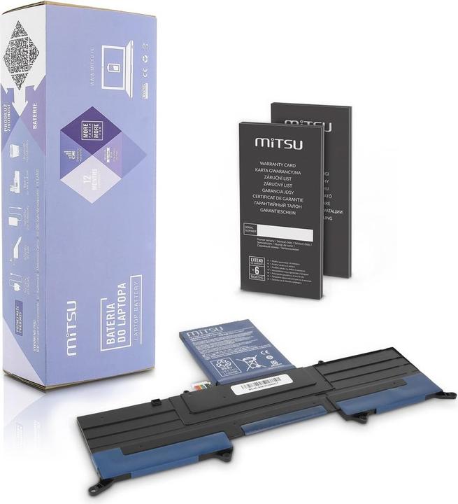 Produktbild Mitsu BATTERY BC/AC-S3 (ACER ASPIRE 3280 MAH 33 WH) - Batterie (1 Zellen, 3280 mAh)