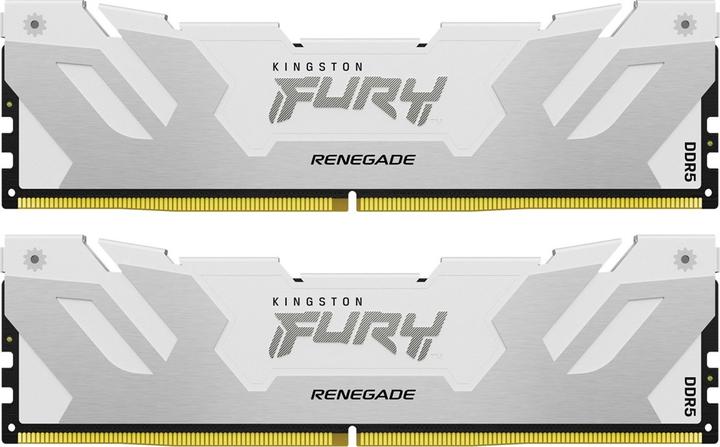 Actual product image Kingston D5 32GB 6800-36 Renegade wh K2 KFY XMP (2 x 16GB, 6800 MHz, DDR5 RAM, DIMM)