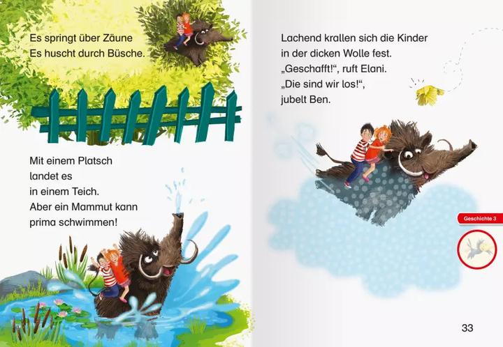Produktbild Ravensburger Leserabe - 1. Lesestufe: Ein Mammut unterm Bett (Deutsch, Judith Allert, 2023)