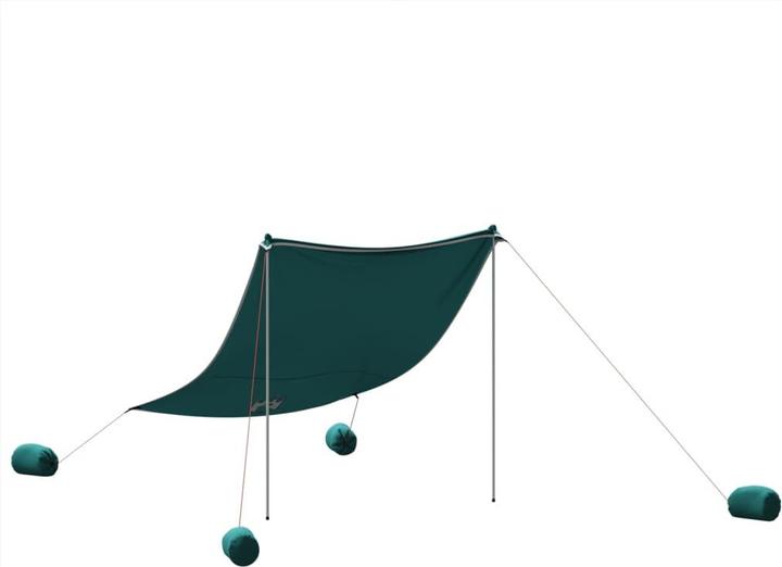 Immagine prodotto VidaXL Tenda da spiaggia con sacchi di sabbia 214 x 236 cm (tenda da spiaggia, 0.18 kg, 4 persone)