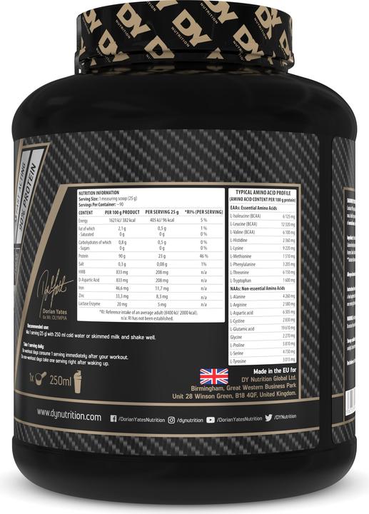 Image du produit DY Nutrition Hydrolysat de shadowhey (Vanille, 1 pcs, 2270 g)