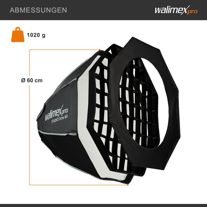 Actual product image Walimex pro Studio Octa 60 (Soft boxes, 60 cm)