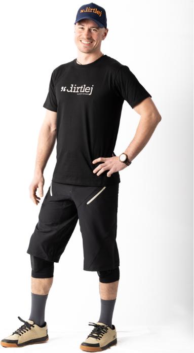 Produktbild dirtlej Casual T-Shirt, schwarz/grau, L (L)