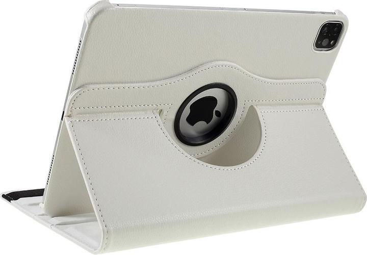 Actual product image Cover-Discount iPad Pro 11.0 2020 - Leather case 360° rotatable white (iPad Pro 11 2020 (2. Gen))