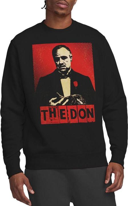 Actual product image The Godfather Unisex Adult Don Vito Corleone Pop Art Sweatshirt (M)