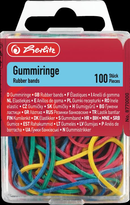 Herlitz Gummiring (100 Stk.)