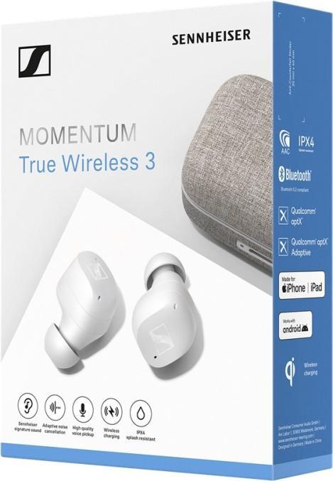 Immagine prodotto Sennheiser Momentum 3 (ANC, 7 h, Senza fili)
