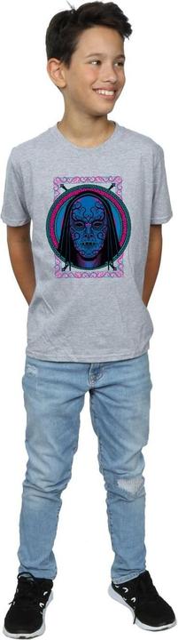 Image du produit - T-shirt NEON DEATH EATER MASK - Garçon (140, 146)