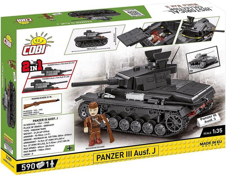 Immagine prodotto Cobi H.C. WWII Panzer III versione J