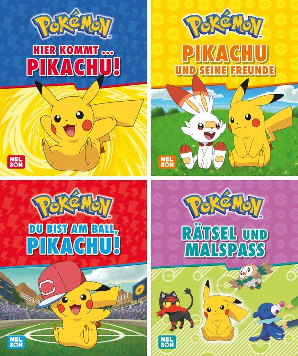 Actual product image Pokemon Pixi Pikachu 1-4 (24 Mini-Büchlein im Display) (German, 2023)
