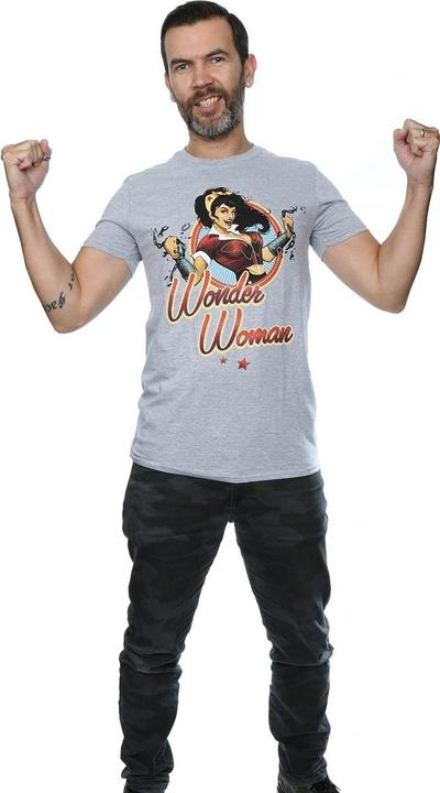 Immagine prodotto Universal Textiles Maglietta con stemma di Wonder Woman (L)