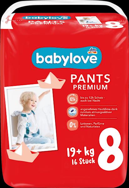 Produktbild dm babylove Baby Pants Premium (Gr. 8)